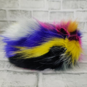 "DTM" Faux Fur Headband