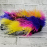 "DTM" Faux Fur Headband