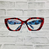 "Tiki" Clear Lens Glasses